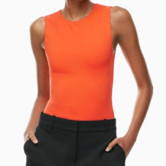 Aritzia Babaton Contour Muscle Tank in Pink - Picture 4 of 6